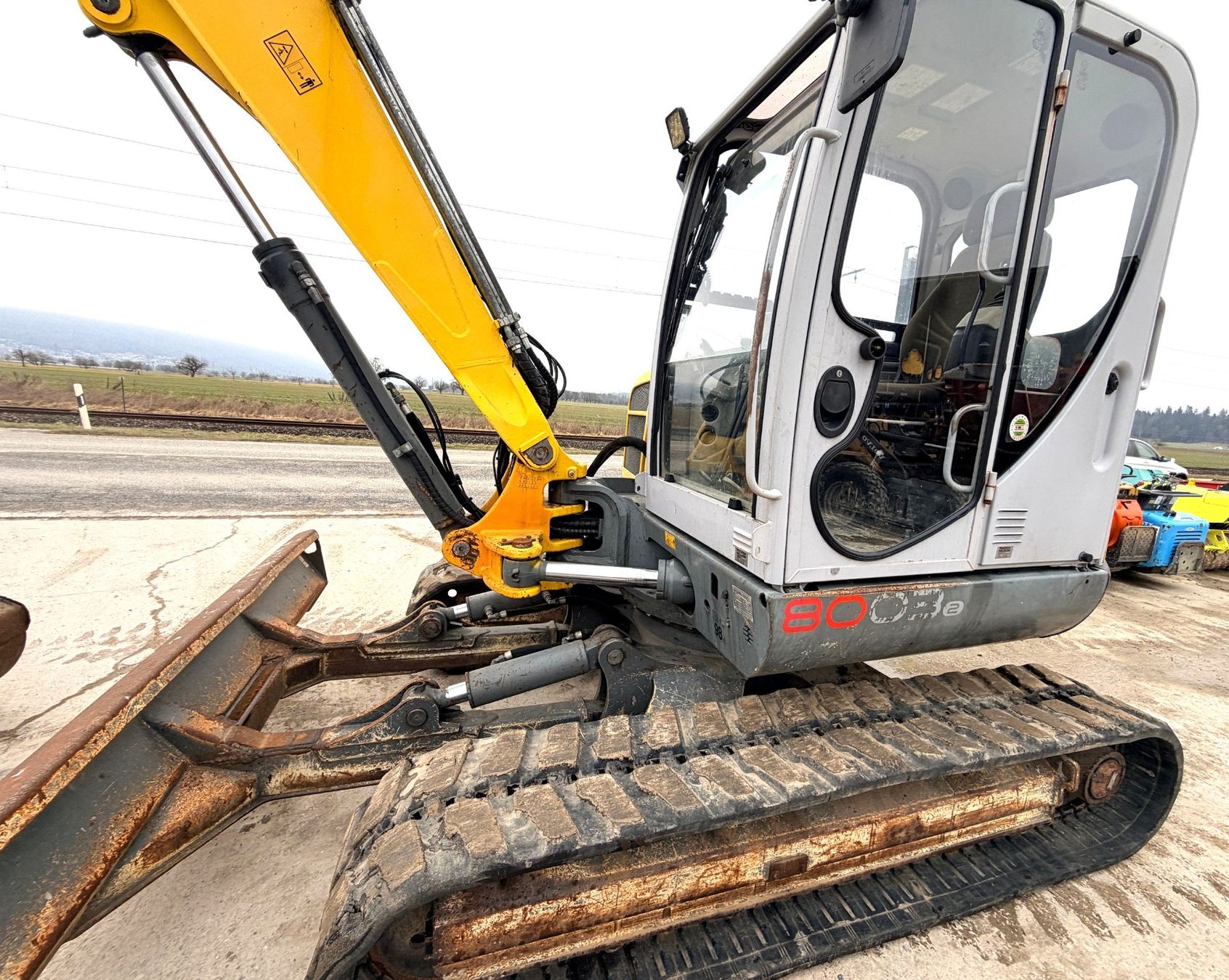 Wacker Neuson Escavatori: Bagger Wacker Neuson 8003RD – Usato da Niederbipp venduto da baggerch 2