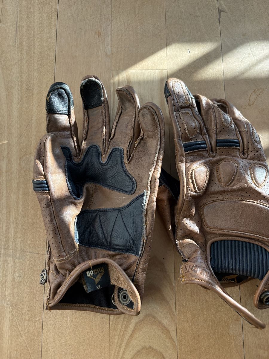 Altri accessori da uomo: coffee racer Motorrad Handschuhe Leder – Usato da Laupen ZH venduto da Abarth95