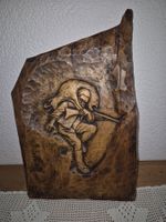 Holzrelief Wandbild Supergeschenk für Jäger!