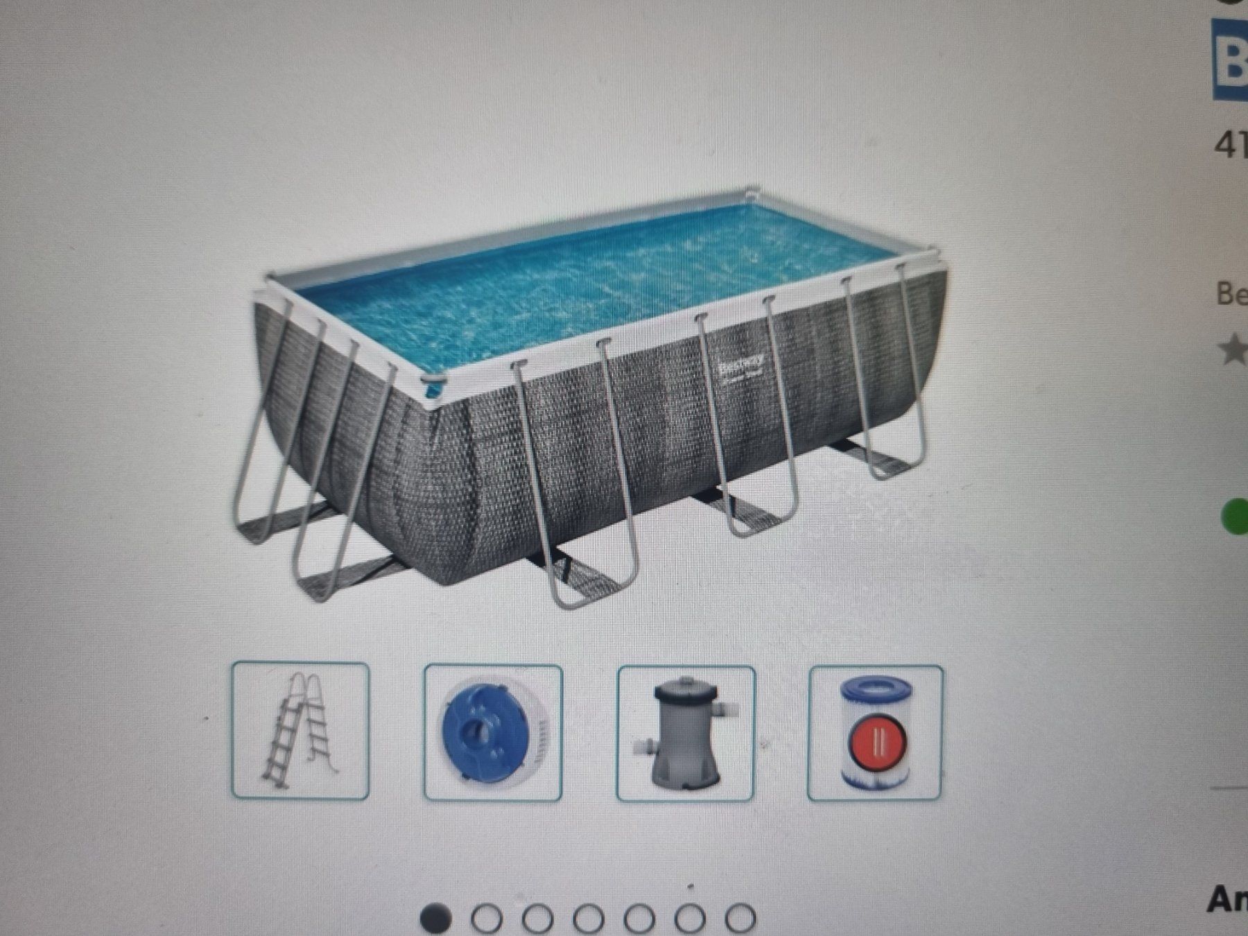 Bestway Piscine: Bestway Aufstellpool – Nuovo e nell'imballaggio originale da Widnau venduto da Ml5