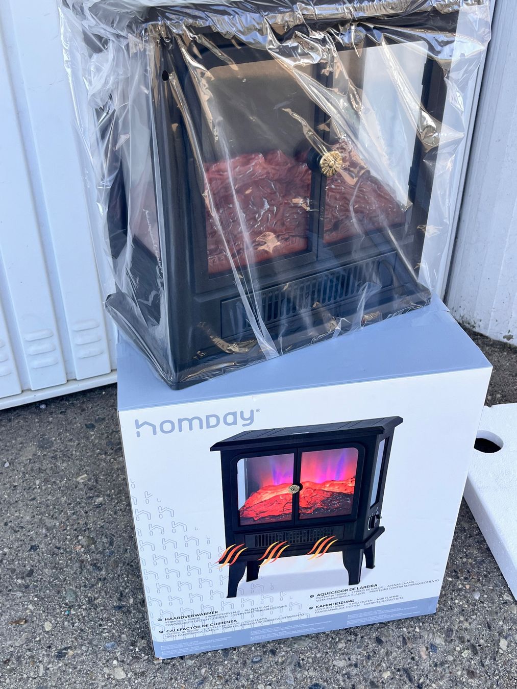 Radiatori: Cheminée électrique décorative - Neuf jamais utilisé – Nuovo e nell'imballaggio originale da Denges venduto da etoileZ
