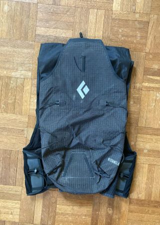 Black Diamond 8L Trail Running Veste, Gr: L