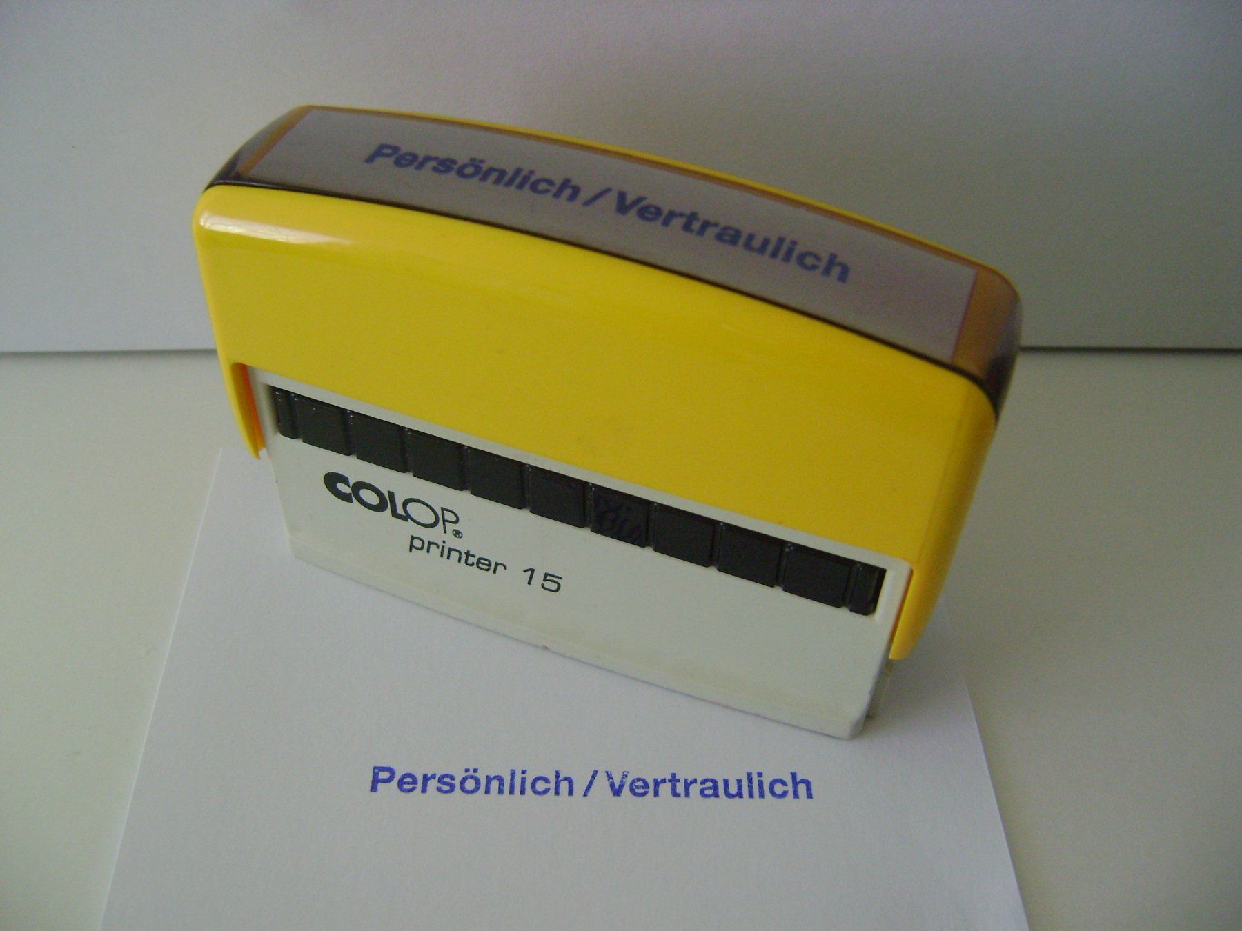 Timbri: Stempel "Persönlich / Vertraulich" – Usato da Wil SG venduto da Pascal_V