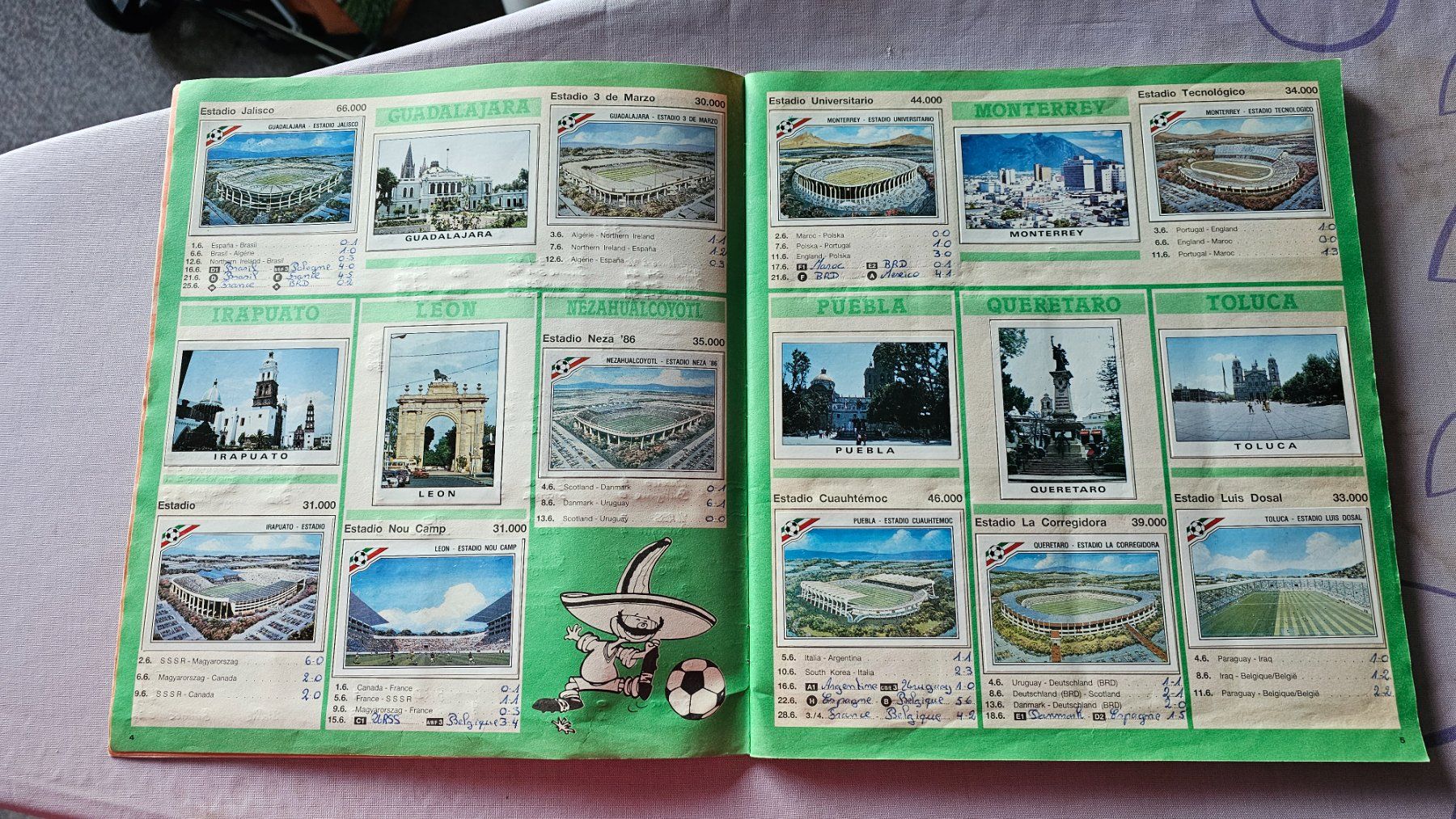Panini Album: Album Panini WM 1986 complet – Usato da Zug venduto da alt_9p2z 3