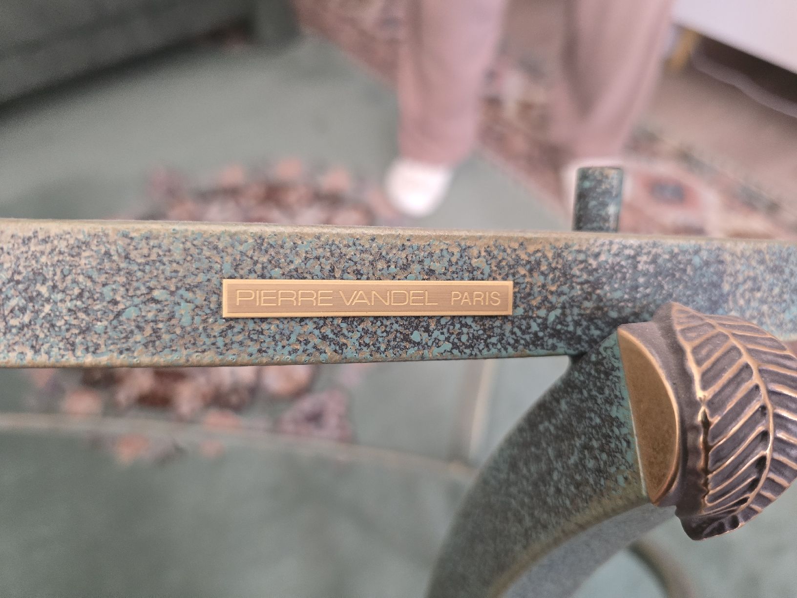 Tische: Table basse ovale Pierre Vandel Paris – Gebraucht aus Rances von JEFF65 2