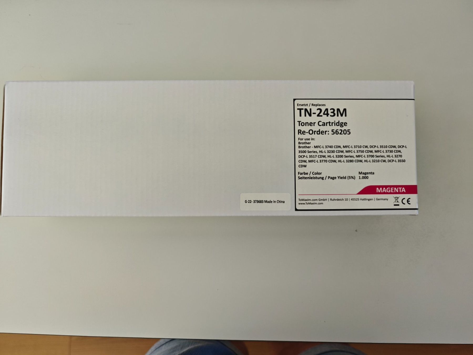 Brother Cartucce per stampanti & toner: 1 Druckerpatrone TN-243M magenta – Usato da Dürrenäsch venduto da ReuKos