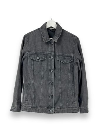 schwarze Jeansjacke, Übergangsjacke, Gr. S Jacke - Noisy May