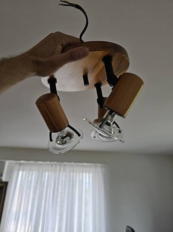 Lampadari & plafoniere: Holz Deckenlampe  – Usato da Utzenstorf venduto da Dac_mk 1