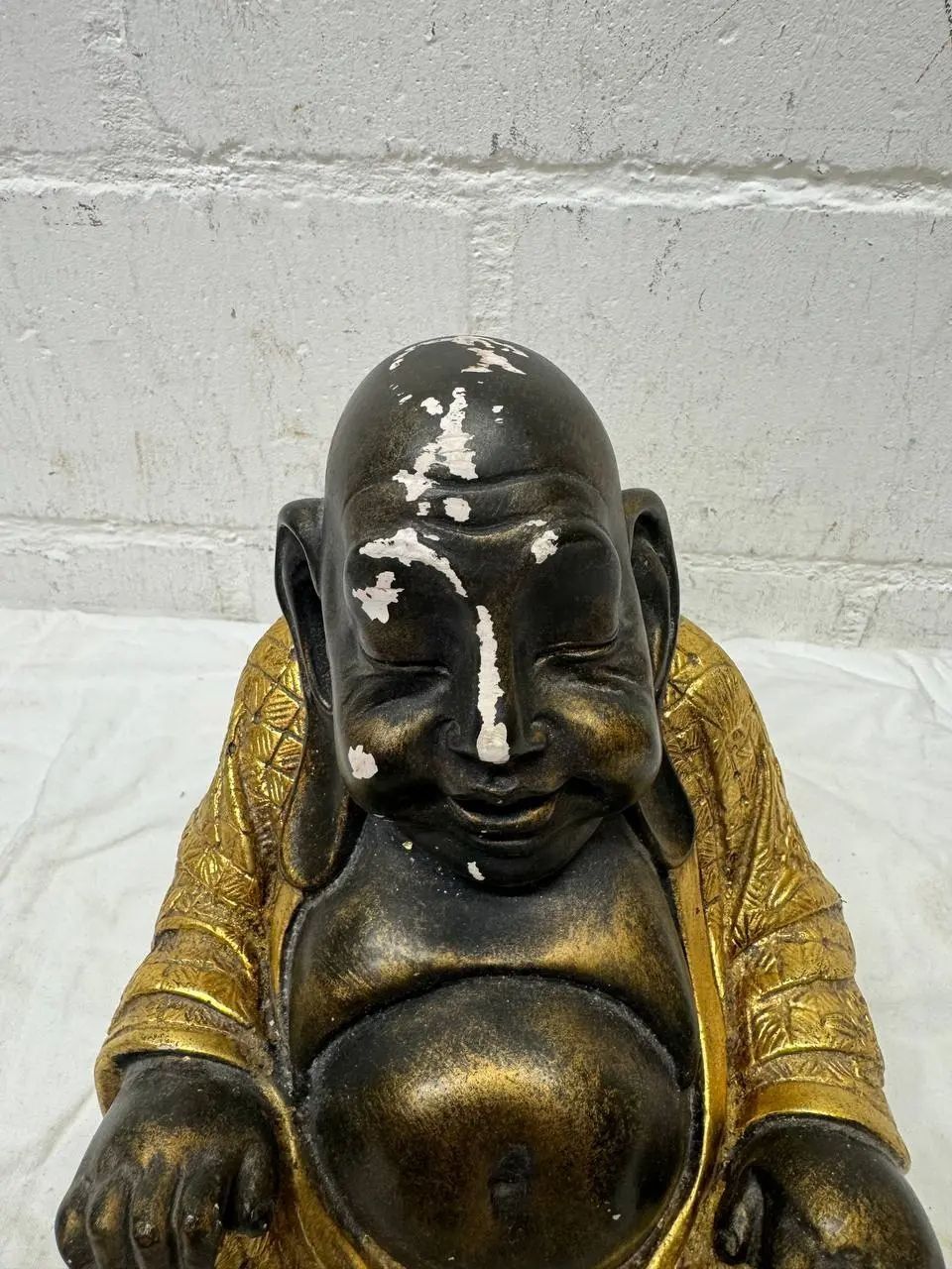 Sculture & Statue: Lachende Buddha-Statue (Hotei) – Usato da Bern venduto da Yunkom 1