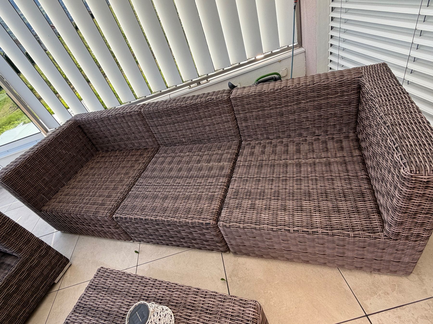 Divani: Rattan-Lounge gebraucht – Usato da Kastanienbaum venduto da sonnenblume1980 7