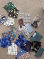 Diverse Mosaiksteine zum Basteln