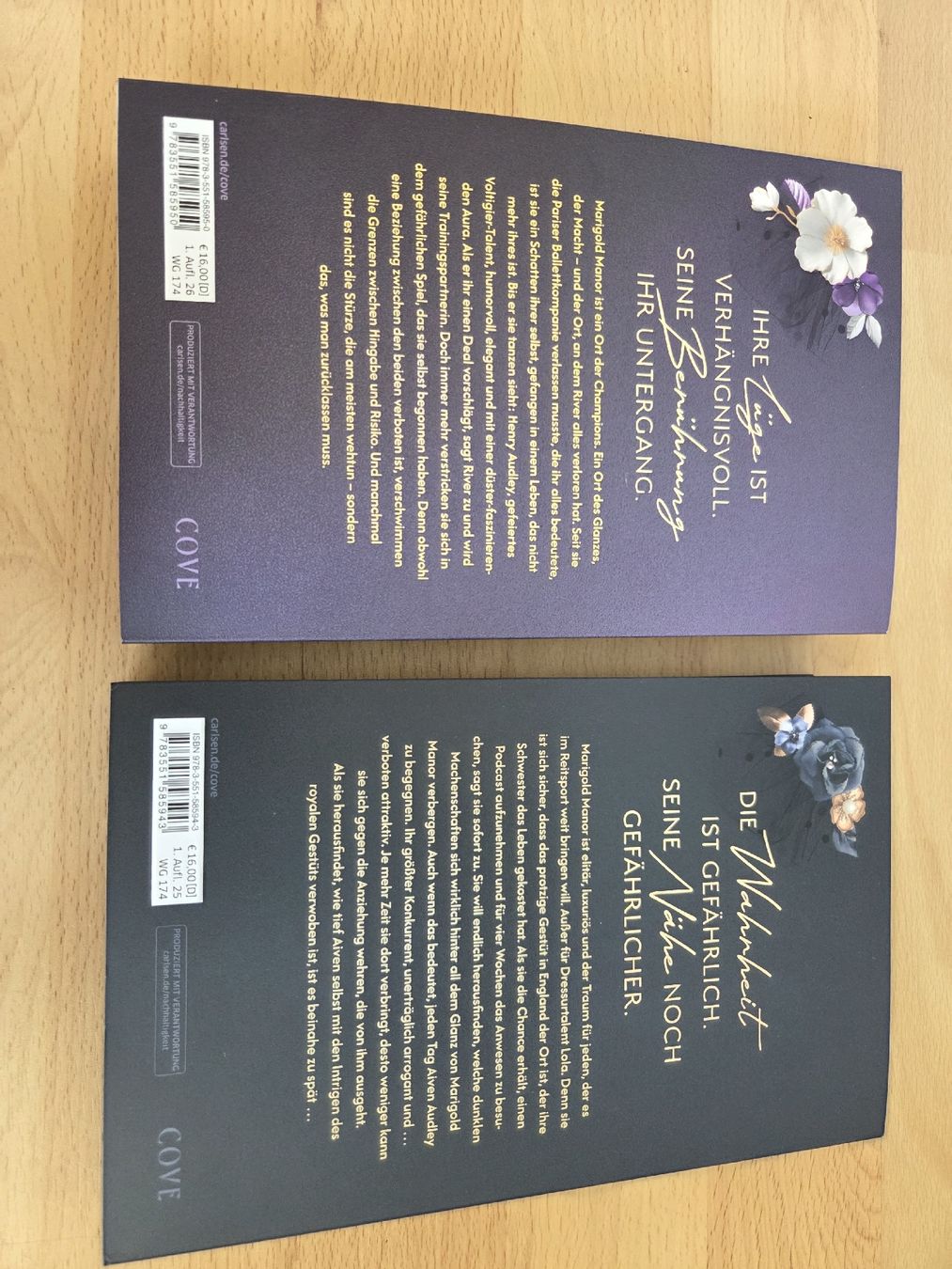 Libri: 2x Marigold Manor Bücher von Lara Holthaus, – Usato da Goldau venduto da eli_cg8t 1
