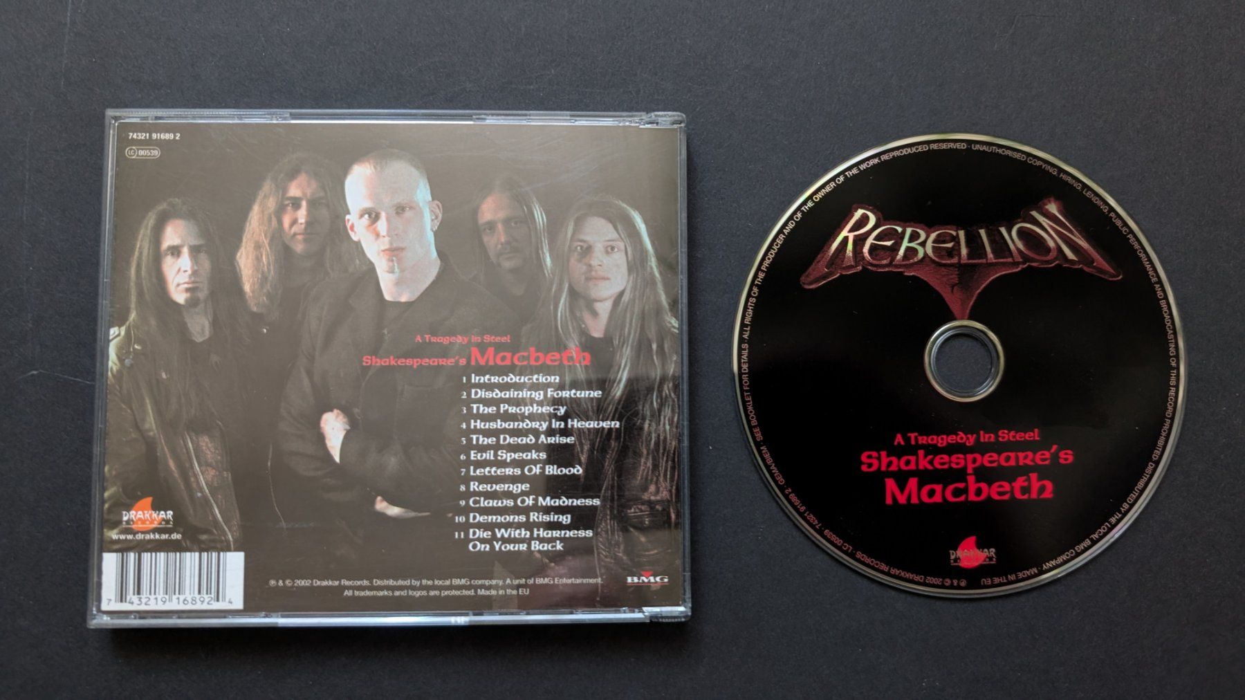CDs: Rebellion | Shakespeare's Macbeth | CD – Gebraucht aus Bottmingen von dan_c5wb 1