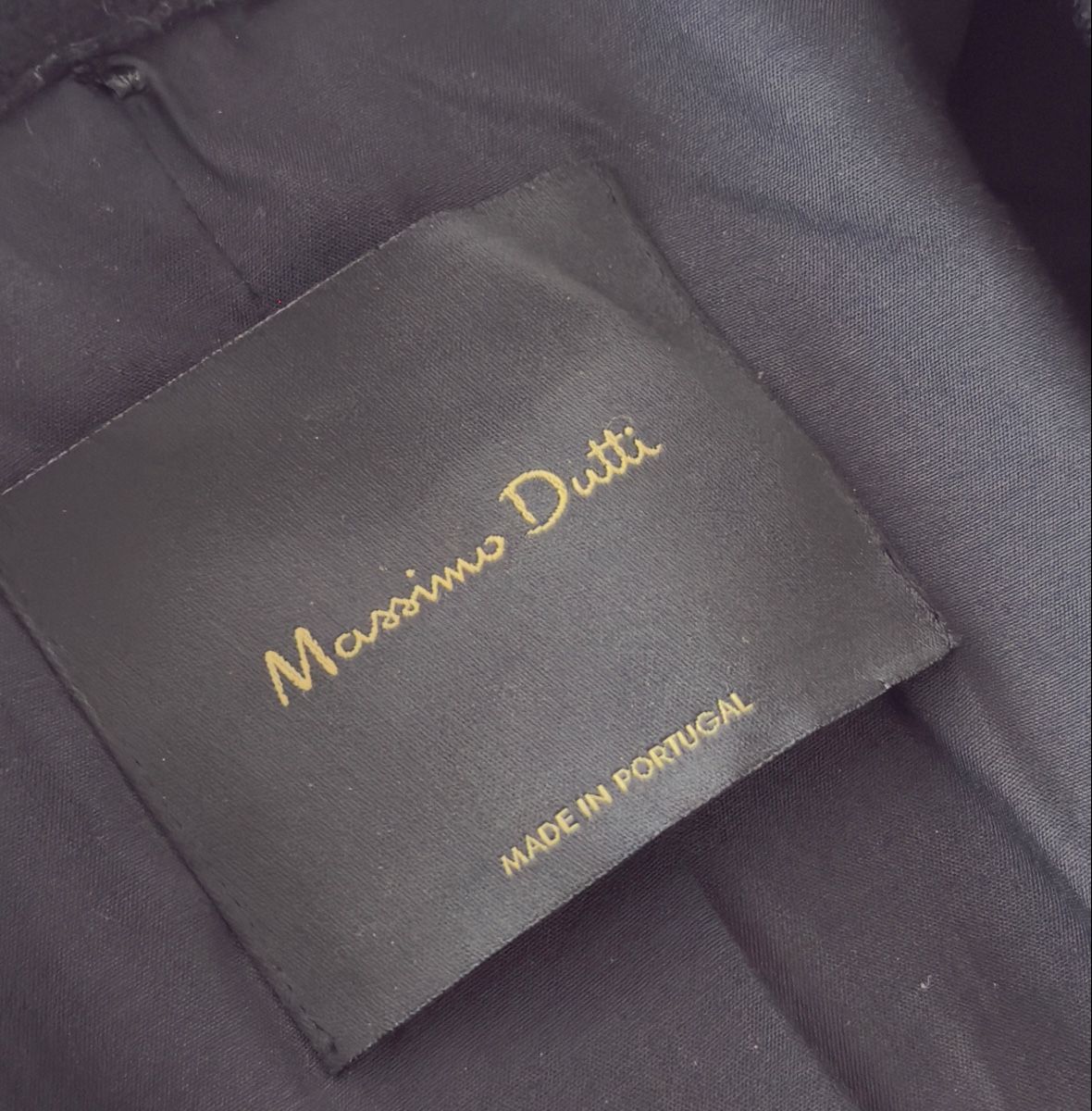 Massimo Dutti Manteaux: Massimo Dutti Mantel Schwarz – D'occasion à Bassersdorf par Bassi55 1