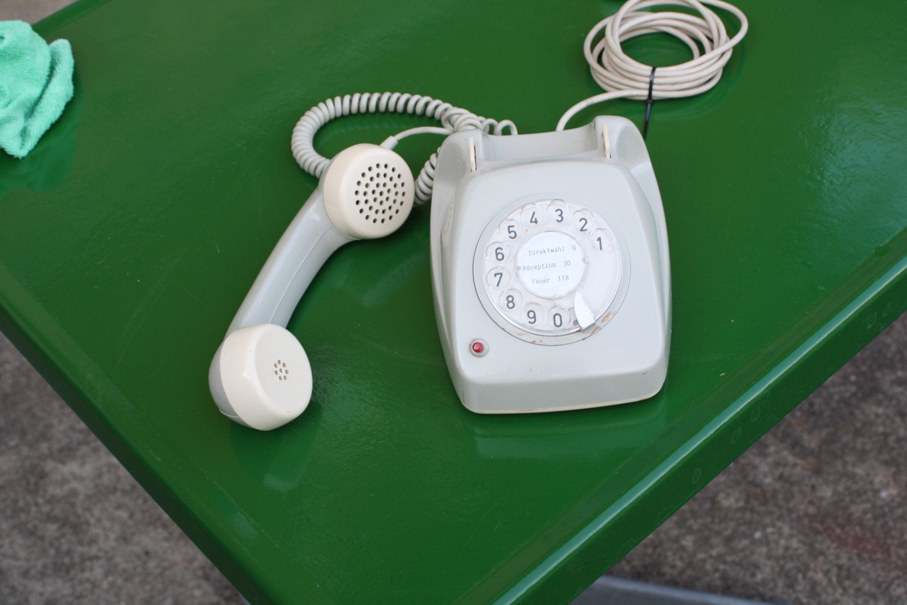 Téléphones: TELEFON VINTAGE MIT WÄHLSCHEIBE – D'occasion à Wauwil par Pneuedy 3