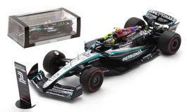 Mercedes-AMG F1 W15 - Hamilton - Flag - 2024 - Spark 1:43
