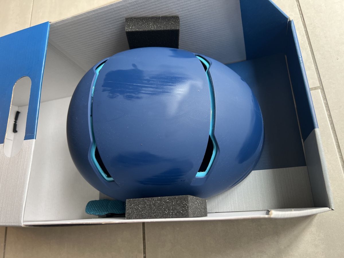 Abus Caschi: ABUS Scraper 3.0 Ultra Blue L inkl. Winterkit Helm – Nuovo e nell'imballaggio originale da Winterthur venduto da Masi2003 3