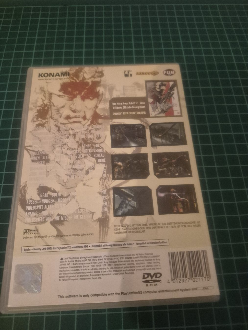 Sony Spiele: Metal Gear Solid 2: Sons of Liberty - PS2 - Complete! – Gebraucht aus Meyrin von Retro-GZ 3