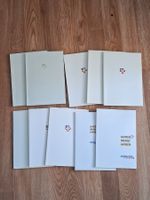 PTT Briefmarken-Jahrbücher 1990–1999 KOMPLETT