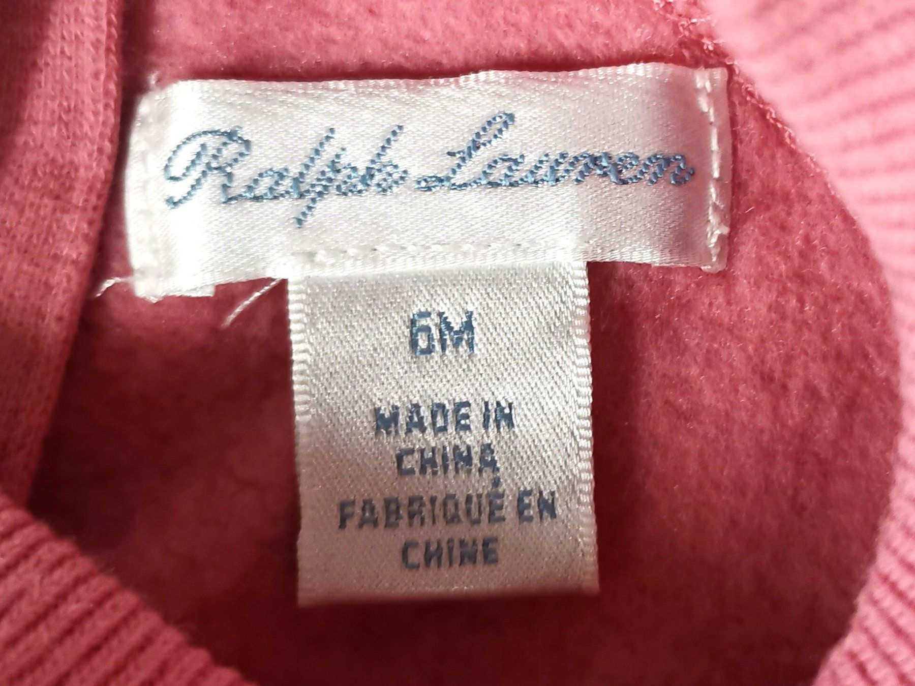 Polo Ralph Lauren Maglioni & Felpe: RALPH LAUREN Sweatshirtkleid 6 Monate – Usato da Schaffhausen venduto da Restwert_SH 5