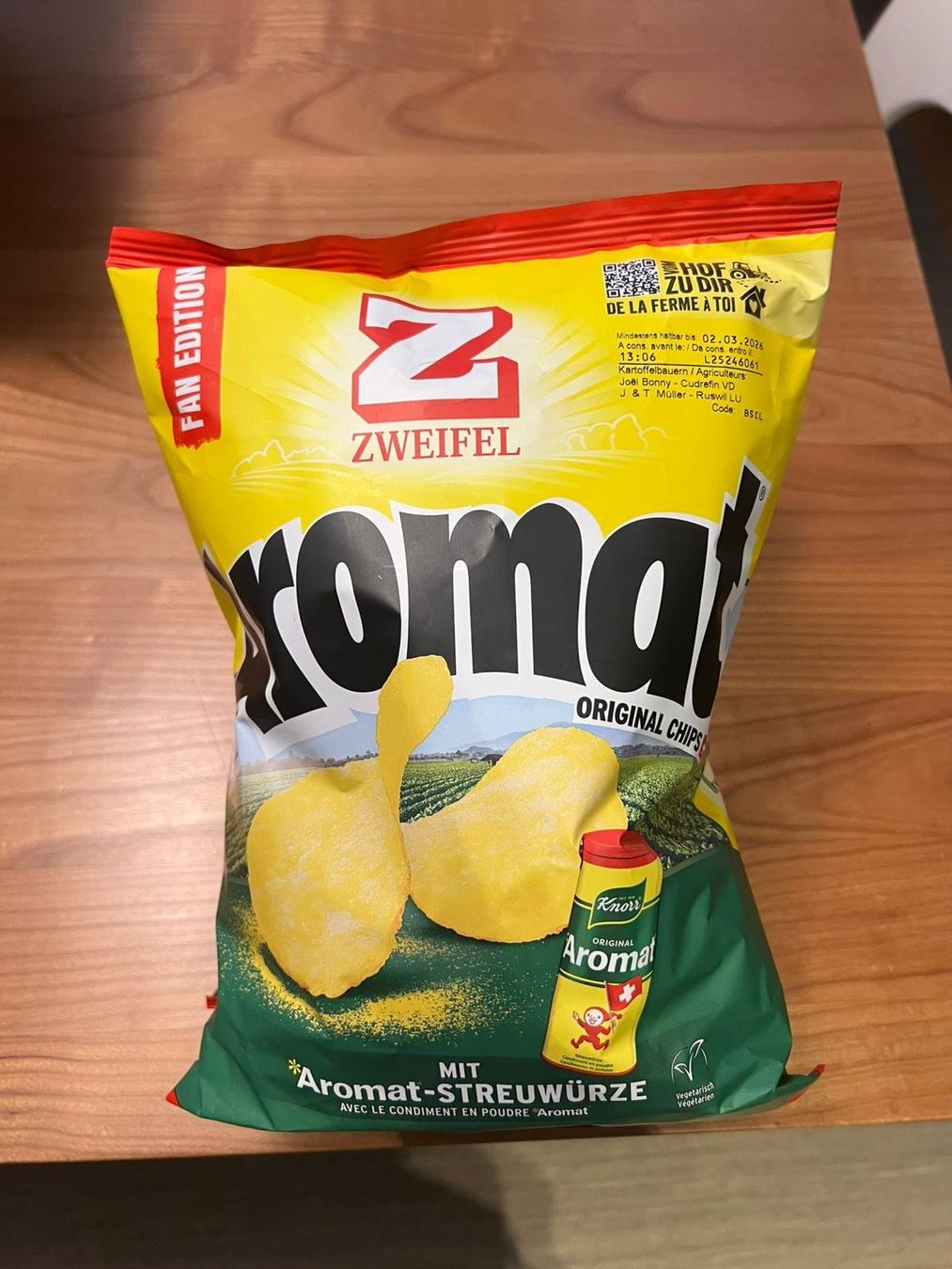CHIPS AROMAT ZWEIFEL 