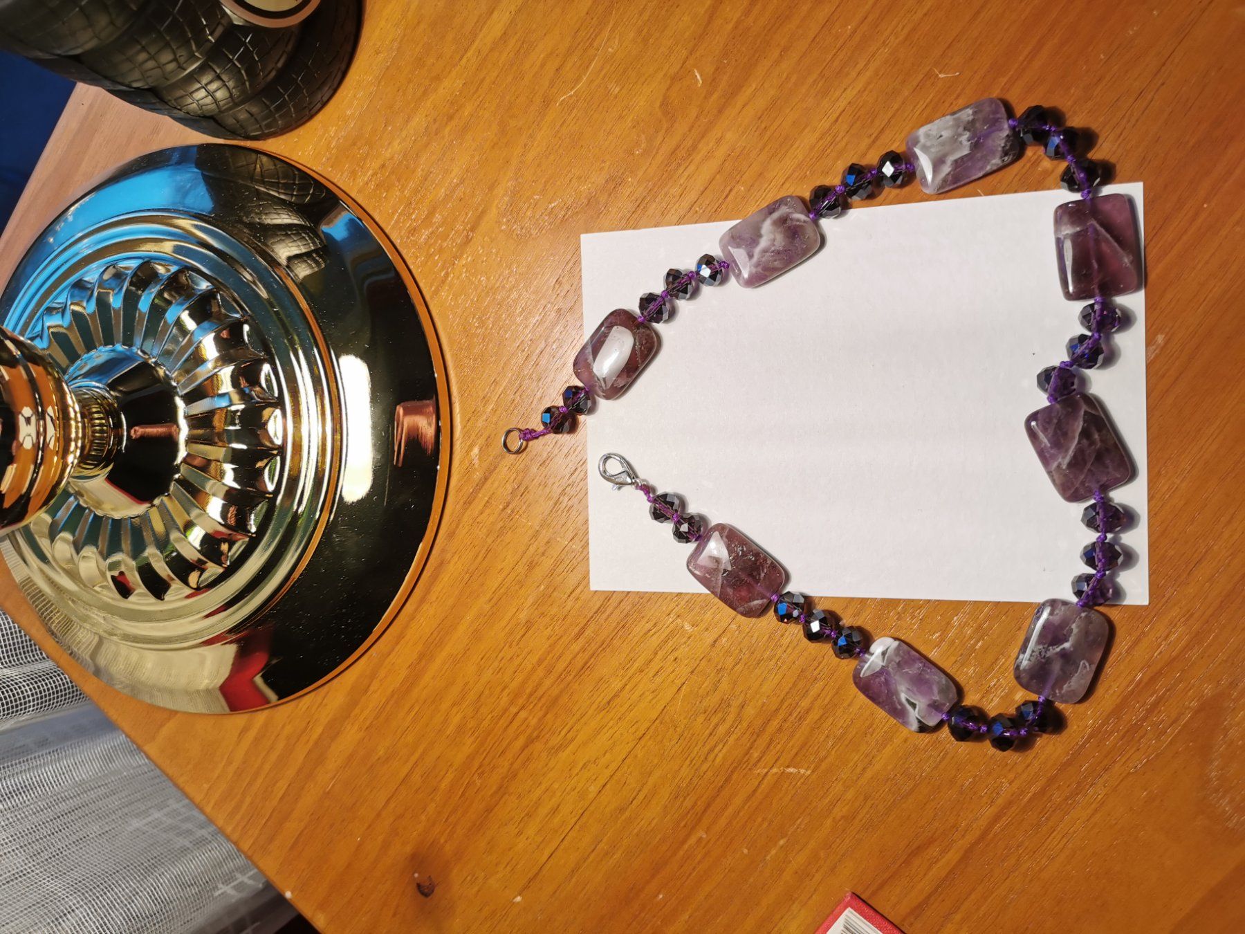 Catenine: Edelsteinkette – Usato da Küssnacht am Rigi venduto da DB_Shop