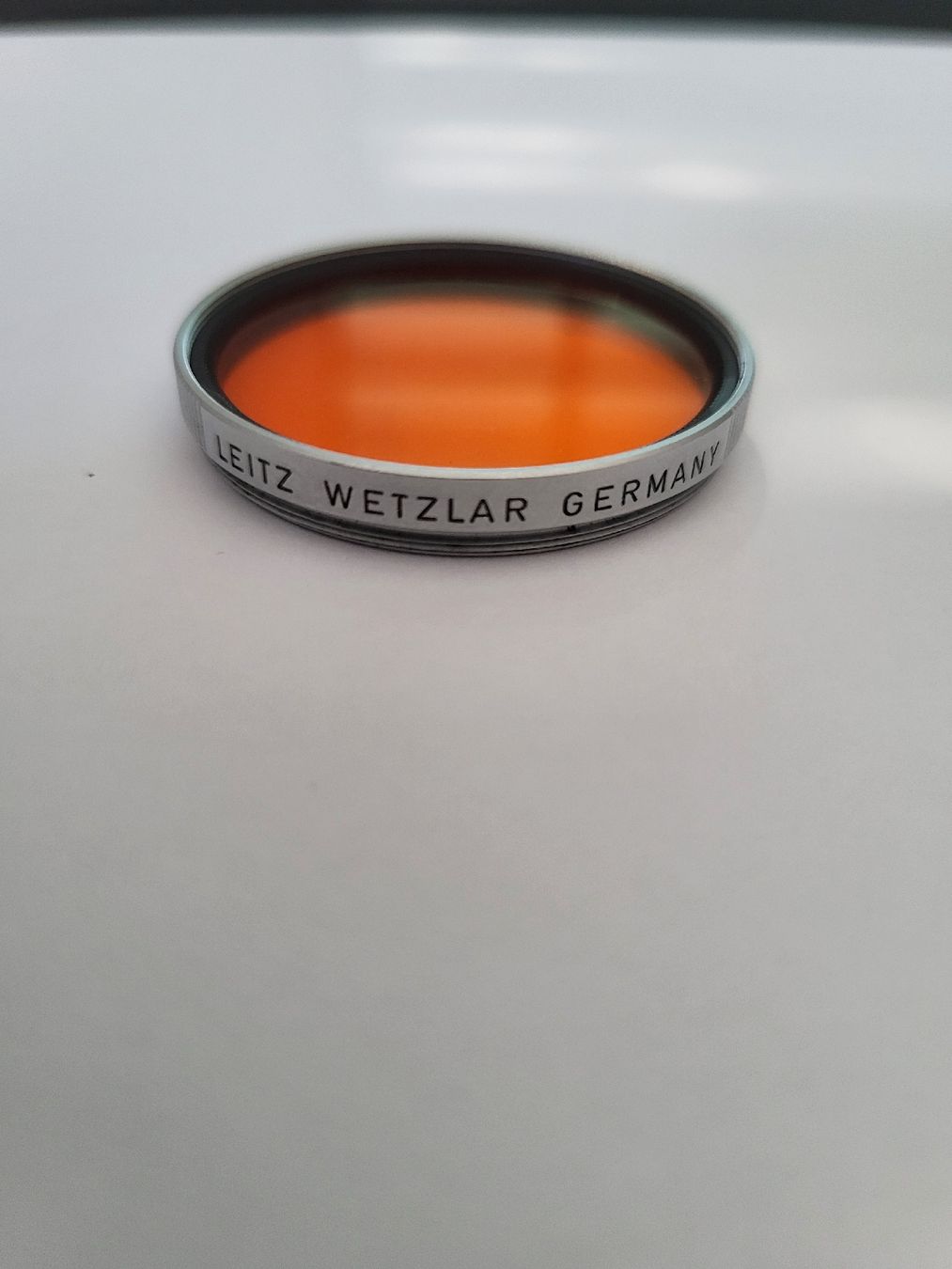 Leitz Filter: Original Leitz Wetzlar Orangefilter E39 mit Dose #22 – Gebraucht aus Dachsen von MacheSache 1