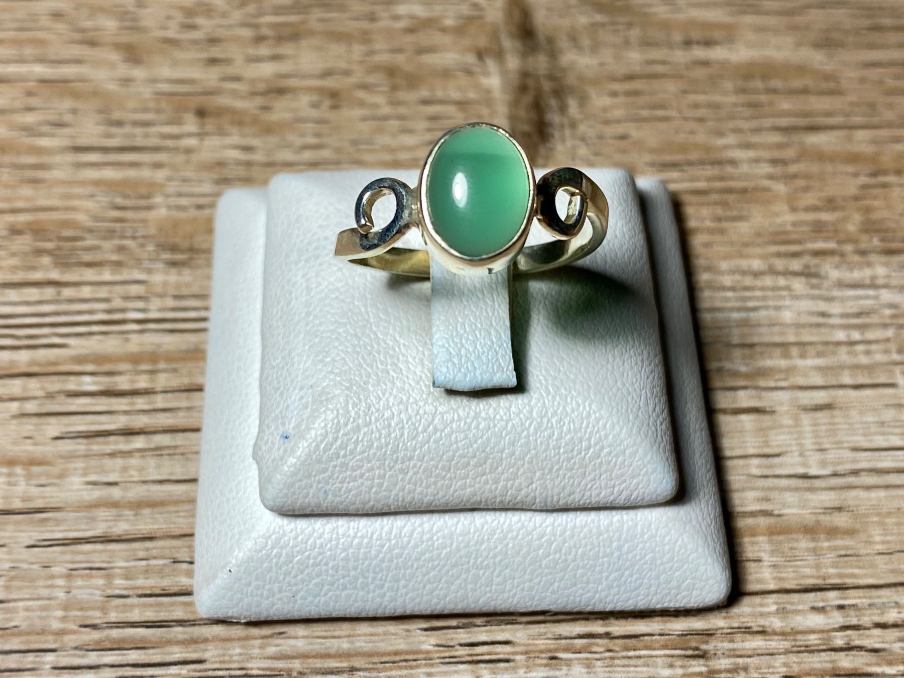 Anelli: Grüner Achat - orientalischer 925 Silber Ring – Nuovo e nell'imballaggio originale da Laax venduto da Kiki_Kingdom3 2