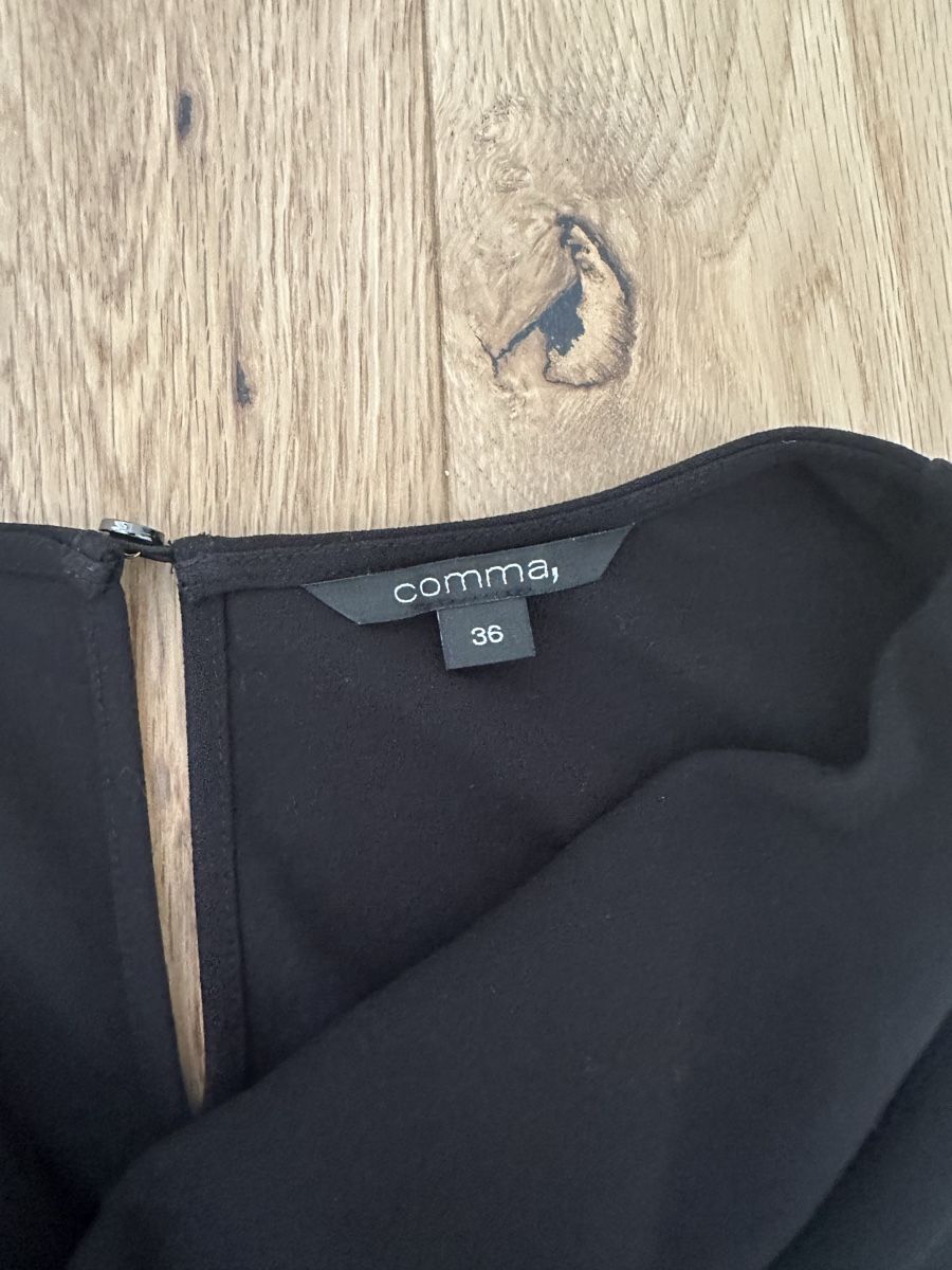 Comma Top: Damen Top Schwarz Marke Comma Grösse 36  – Usato da Thalwil venduto da saco1402 1