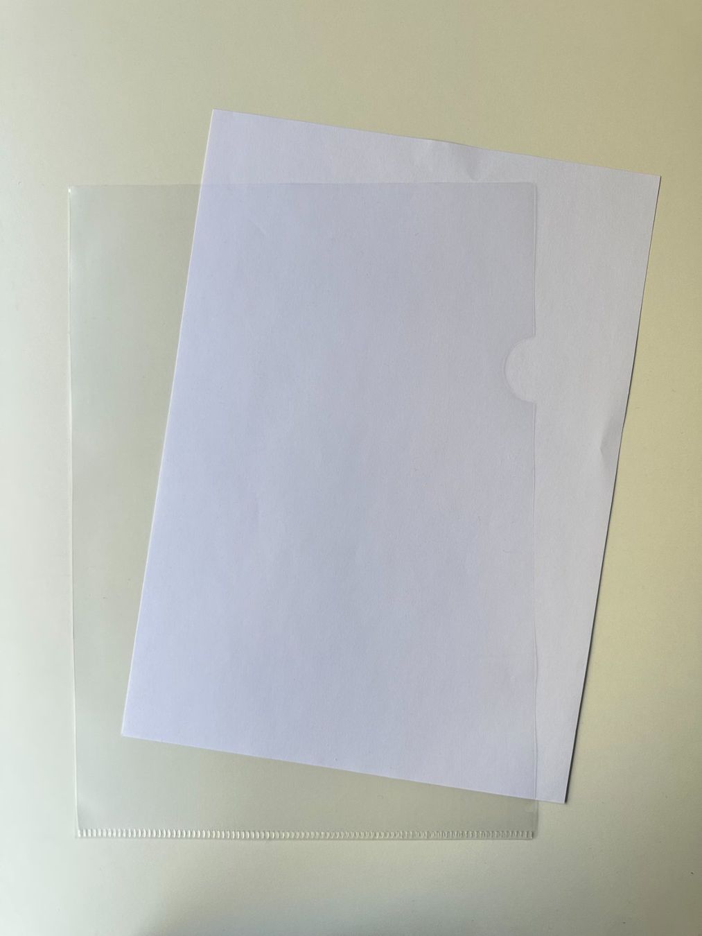 Raccoglitori: 30x Pochettes en L - A4 - transparent – Nuovo (secondo la descrizione) da Genève venduto da Reveur 2