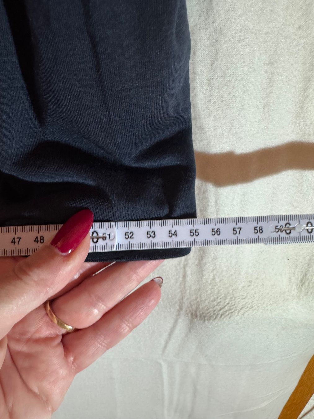 Tchibo Tops: Dunkelblaues Langarm Shirt Basic von Tchibo Gr. 44/46 – Gebraucht aus Grosswangen von second_hand_dress 6