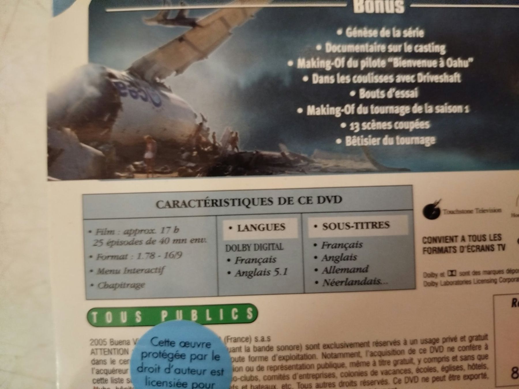 Alle DVDs: Dvd LOST Saison 1 à 5 – Gebraucht aus La Chaux-de-Fonds von Emmaus2300CDF 5