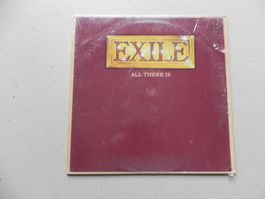 LP USA Rock Pop Band Exile 1979 All there is orginal Folie