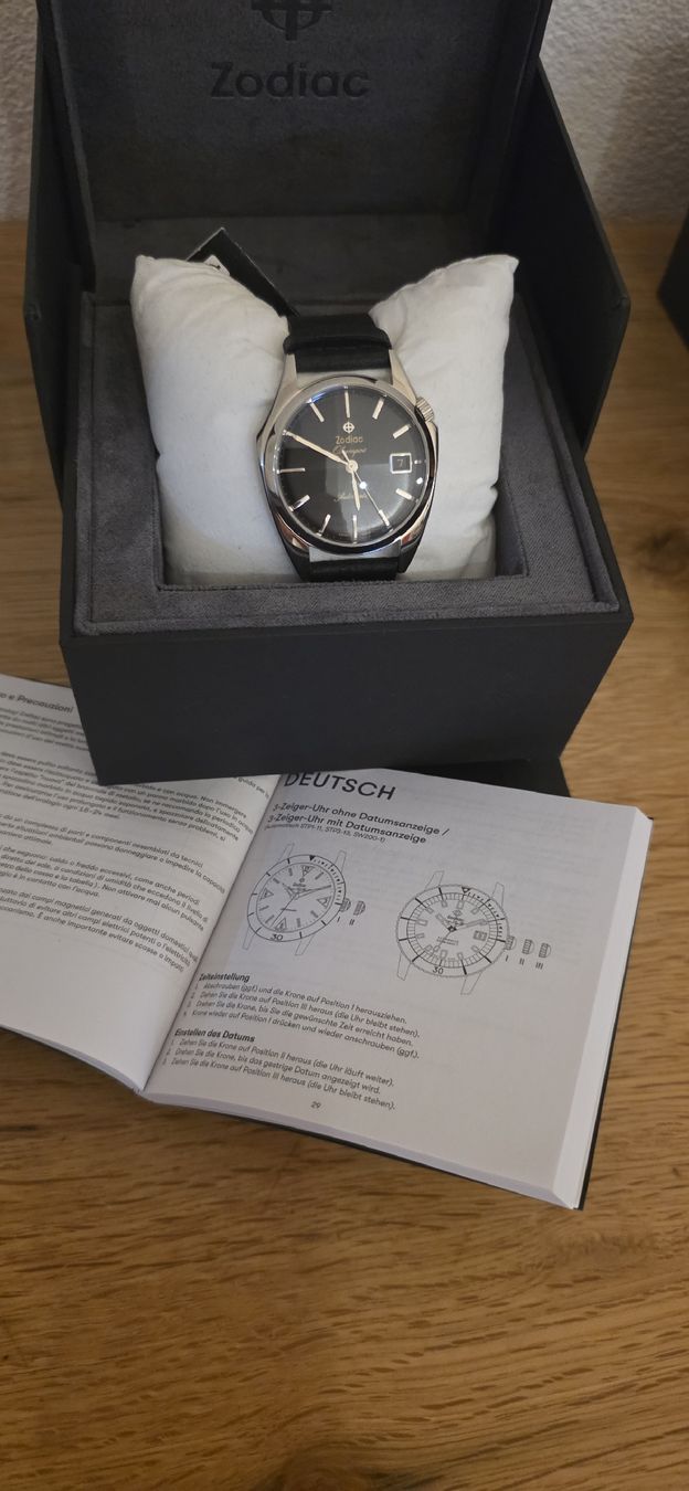 Zodiac Orologi: Zodiac Olympos Automatic – Nuovo e nell'imballaggio originale da Schaffhausen venduto da Clasz