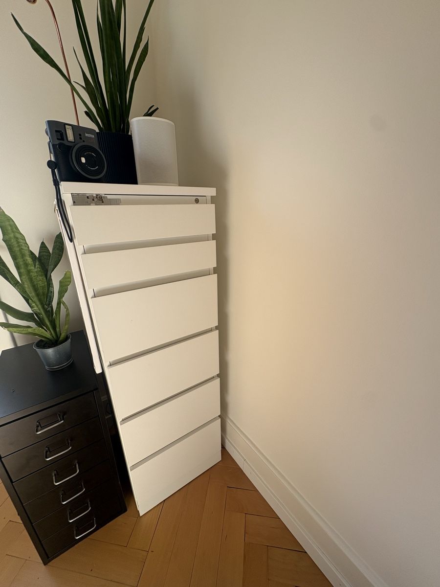 Ikea Cassettiere: MALM Kommode mit 6 Schubladen – Usato da Basel venduto da carmpalm 1