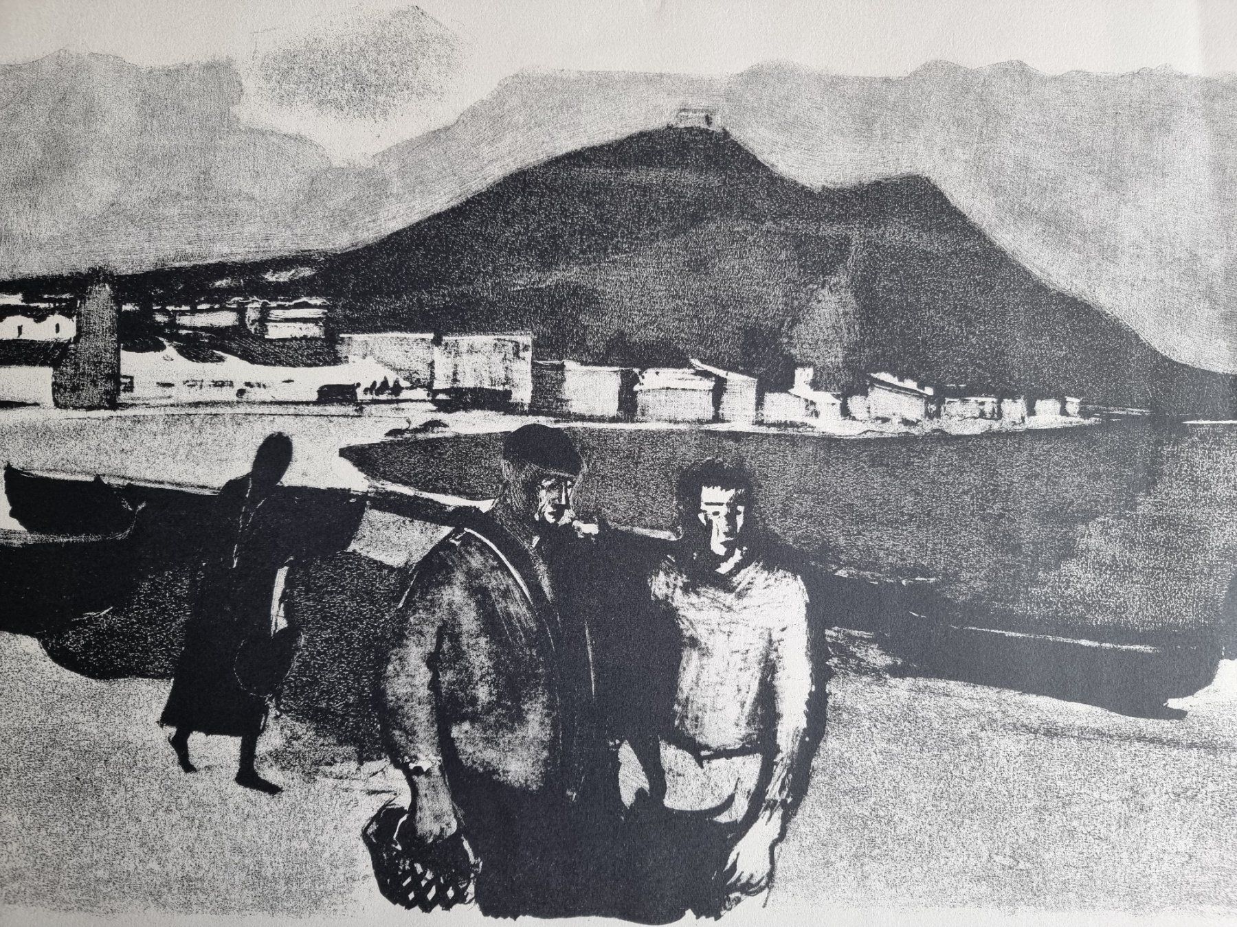 Grafiken & Lithographien: ADRIEN HOLY LITHOGRAPHIE SIGNIERT – Gebraucht aus Gersau von grafik-kunst