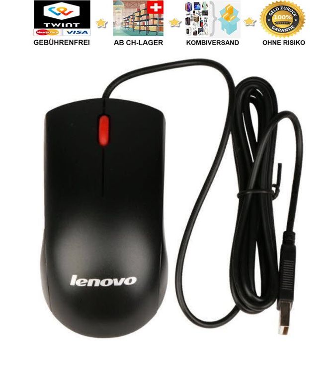 Original Lenovo ThinkPad 3-Tasten USB Maus 1