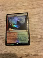 Magic the Gathering Foil Karte - Karplusan Forest!