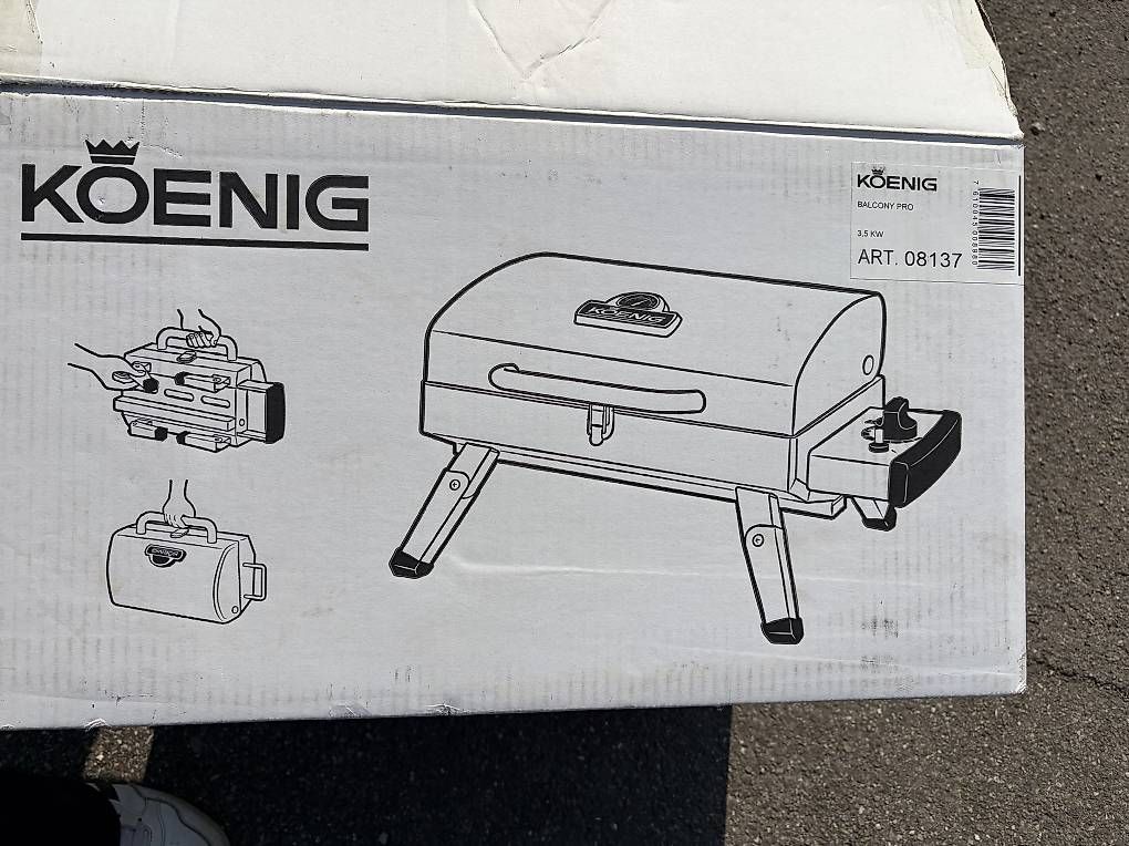 Griglie: König Grill Balcony Pro – Usato da Glattfelden venduto da SandyM01 2