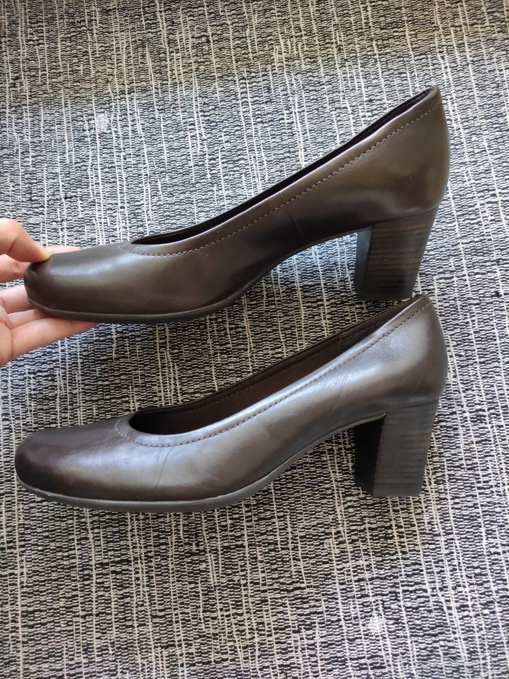 Scarpe da donna: Flexx Brown Leather Heels,39 – Usato da Sursee venduto da Re.joy 1