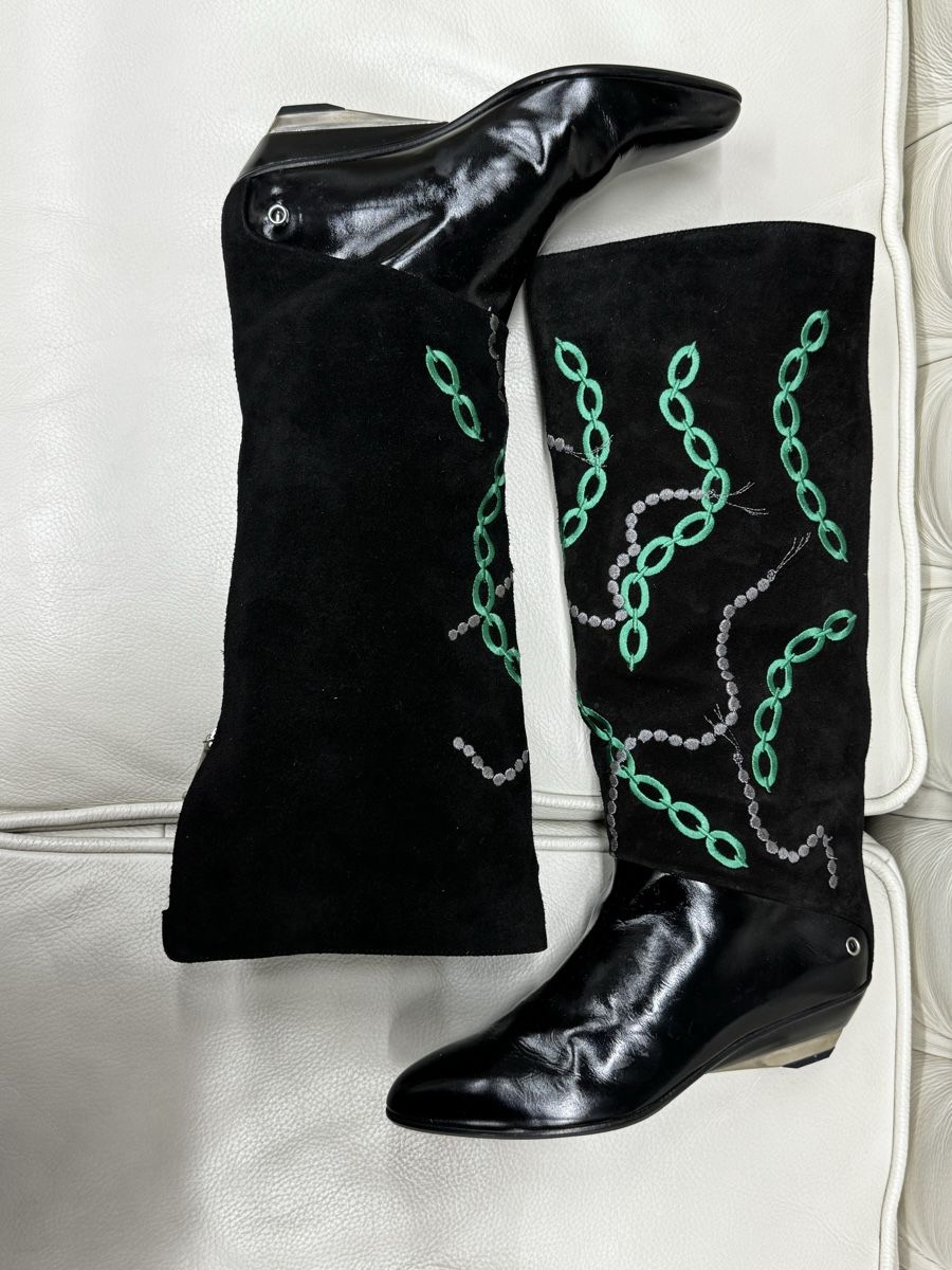 Casadei Scarpe da donna: Casadei Leder Stiefel – Nuovo (secondo la descrizione) da Lachen SZ venduto da HelvetiaLuxury 7