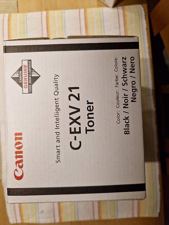 Canon Cartucce per stampanti & toner: Canondrucker Tonerpatronen schwarz – Usato da Leimbach TG venduto da Cornhusker