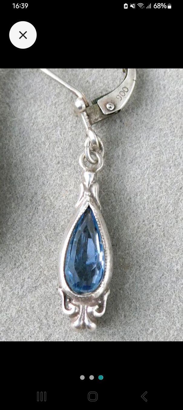 Boucles d'oreille: antike Ohrhänger – D'occasion à Pieterlen par Hofnarr 2