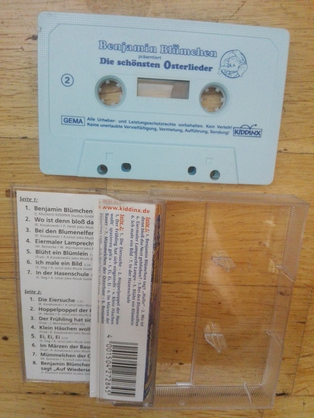 Musicassette: Benjamin Blümchen präsentiert: Die schönsten Osterlieder – Usato da St.Gallen venduto da elk2023 2