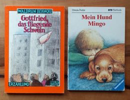 2x Lesen: fliegendes Schwein & Mingohund