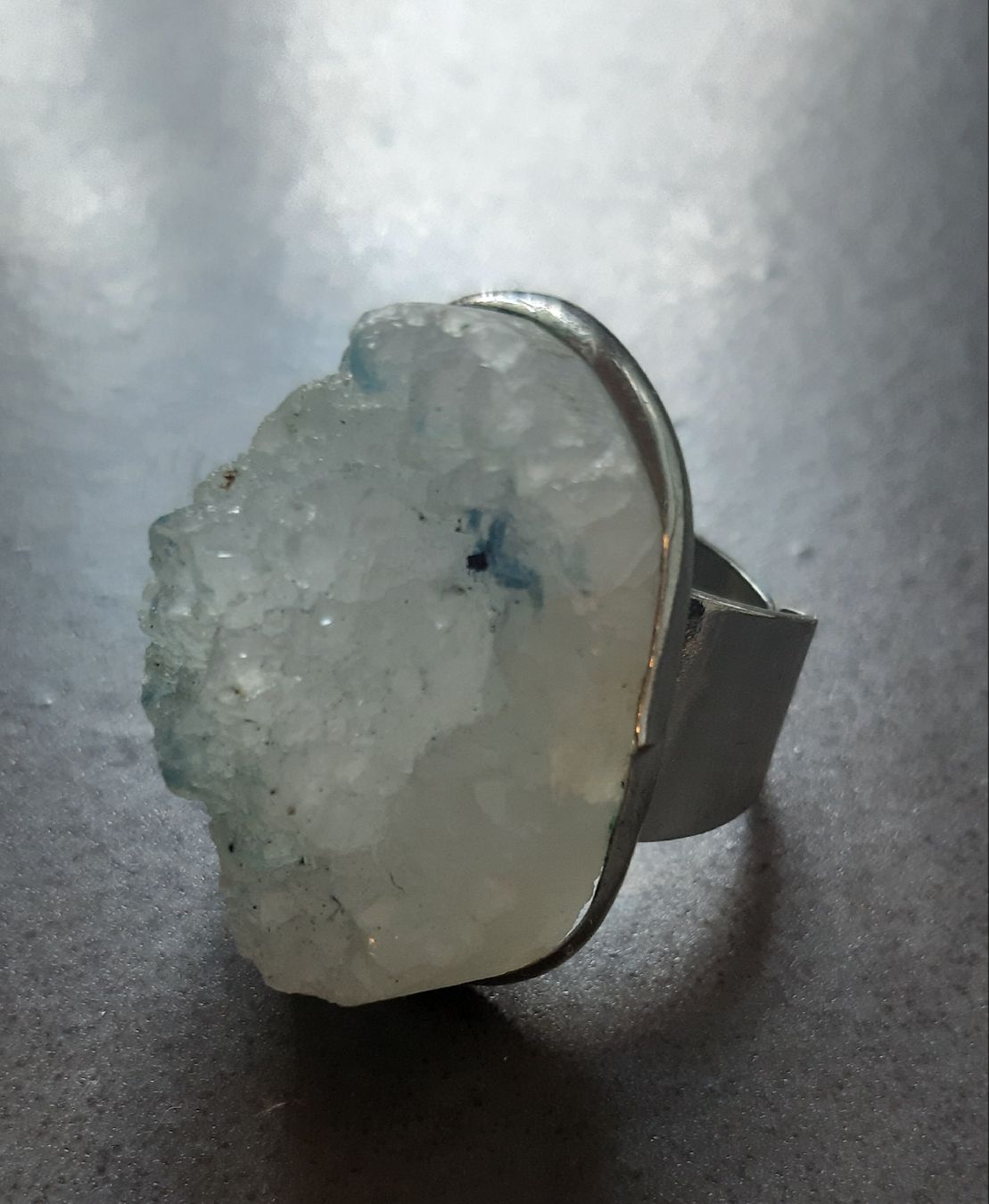 Anelli: Rohstein 💍 Edelstein Ring mit verstellbare grösse – Nuovo e nell'imballaggio originale da Zürich venduto da Venecia25