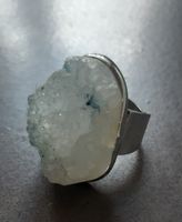 Rohstein 💍 Edelstein Ring mit verstellbare grösse