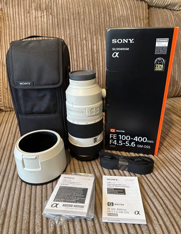 美品】SONY FE 100-400 SEL100400GM 与えよ