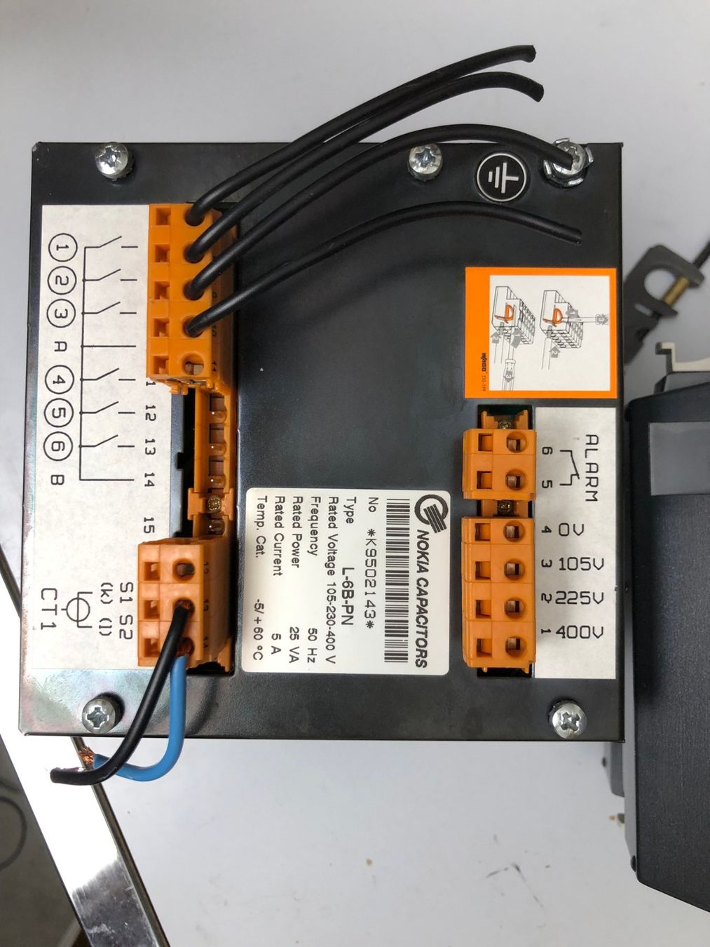 Sistema di controllo: Power Factor Controller Kompensationsanlage Steuerung Regler – Usato da Hinterkappelen venduto da atomschnee 3