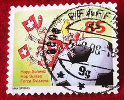 Nr. 1275 HOPP SCHWIIZ GESTEMPELT 2008